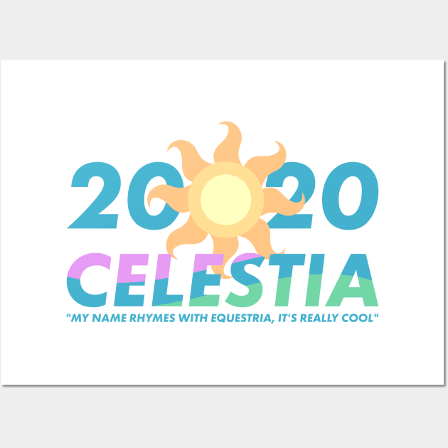 CELESTIA 2020 Wall Art by Hyper Dash